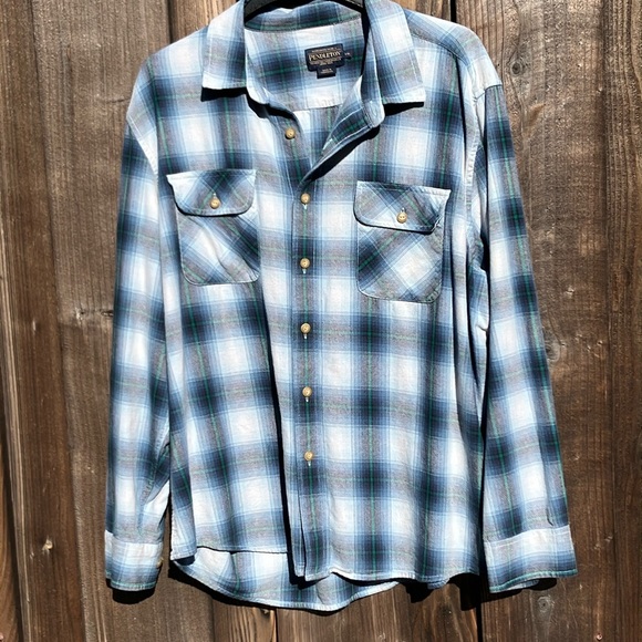 Classic Pendleton Cotton Beach Shirt Men’s XXL - Picture 9 of 9